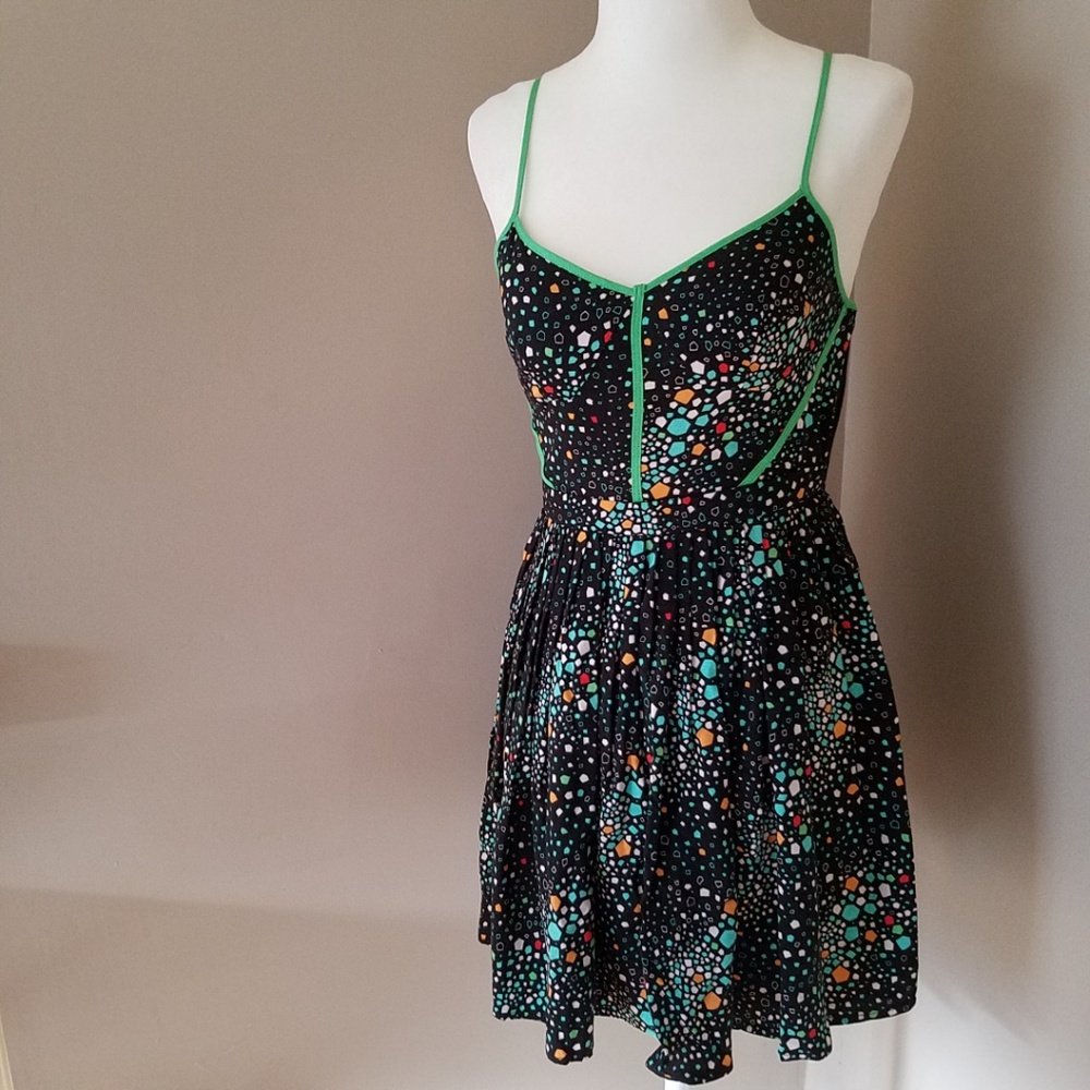 Urban Outfitters Cooperative Black Mini Dress w/ Back Cutout Size 0 - Picture 3 of 8